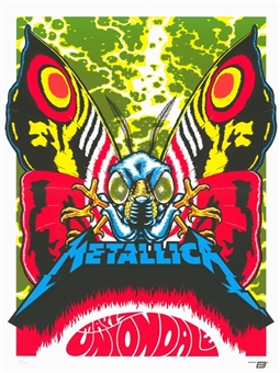2017 Metallica WorldWired 18 x 24 Tour Poster from Nassau Coliseum